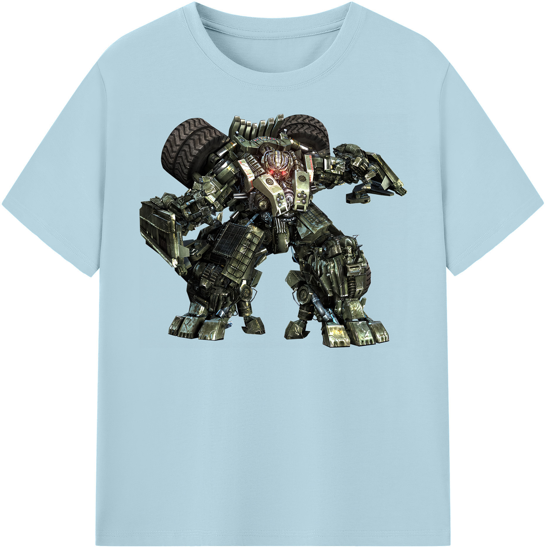 （画像用） Transformers トランスフォーマー 綿100％半袖Tシャツ（フロントプリント）